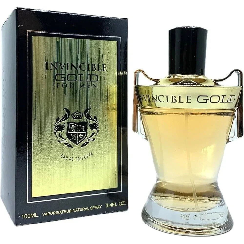 INVINCIBLE GOLD Men's Cologne 3.4 Fl. Oz. EDT Spray Inspired By Invictus Paco Ra